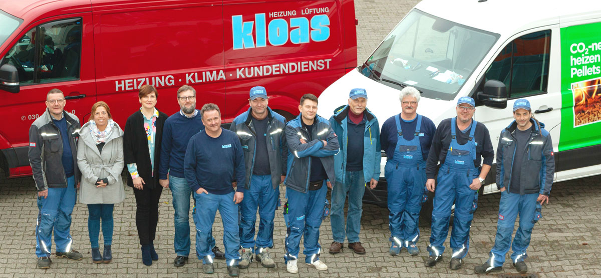 Heizung | Lüftung Kloas GmbH Mitarbeiter